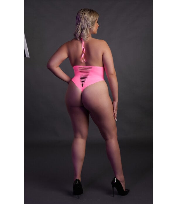 Ouch! by Shots High-Cut Body - Plus Size - Neonroze