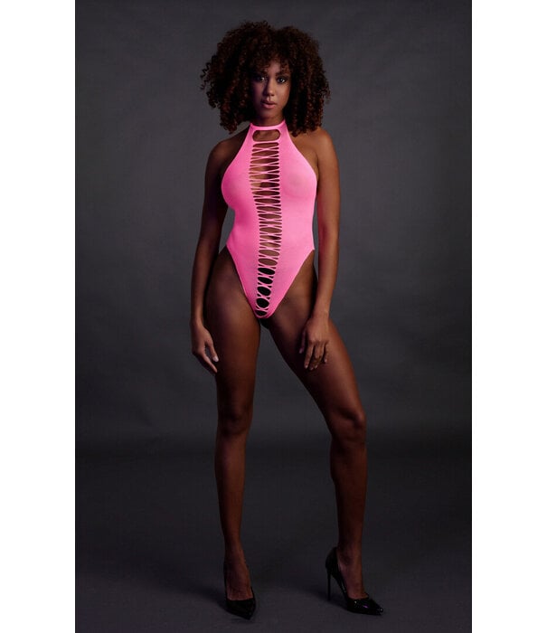 Ouch! by Shots High-Cut Body - One Size - Neon Pink
