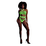 Body met Griekse Halslijn - One Size - Neon Groen