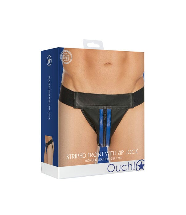 Ouch! by Shots Effen Voorzijde Met Rits Jock - L/XL