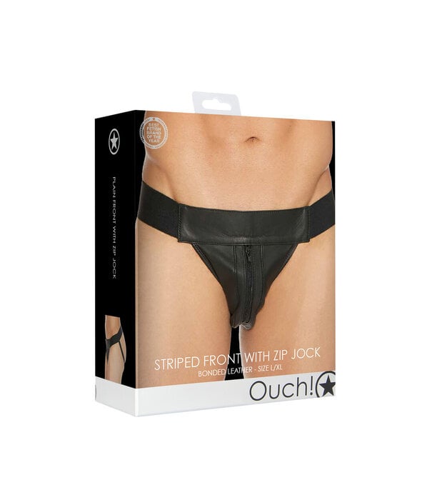 Ouch! by Shots Effen Voorzijde Met Rits Jock - L/XL