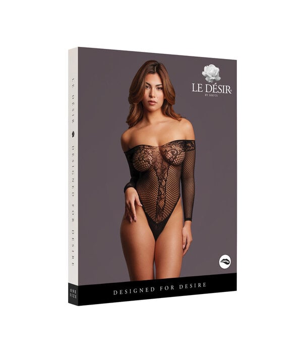 Le Désir by Shots Matilda - Lace Body - One Size - Black