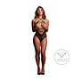 Olympia - Crotchless Body - One Size - Black