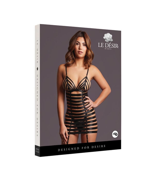 Le Désir by Shots Lola - Strappy Set Dress - One Size - Black