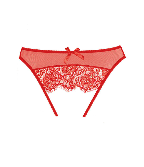 Allure Exposé - Panty - One Size - Rood
