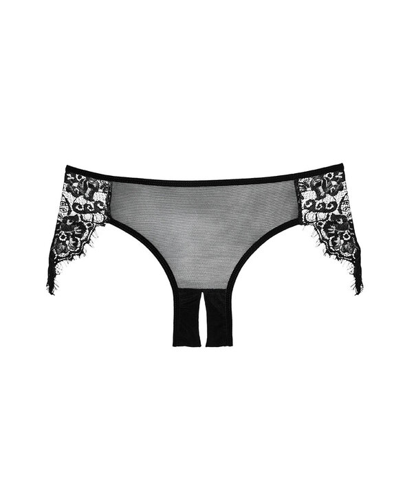 Allure Lavish - Crotchless Lace Panties - One Size