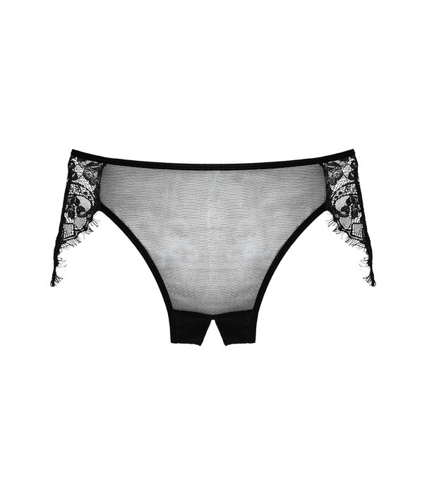 Allure Lavish - Crotchless Lace Panties - One Size