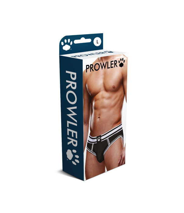 Prowler Open Brief - XL - Zwart/Wit