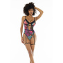 Teddy - L/XL - Zwarte Dream Flower Print