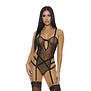 See You Peeking - Mesh Teddy - XL