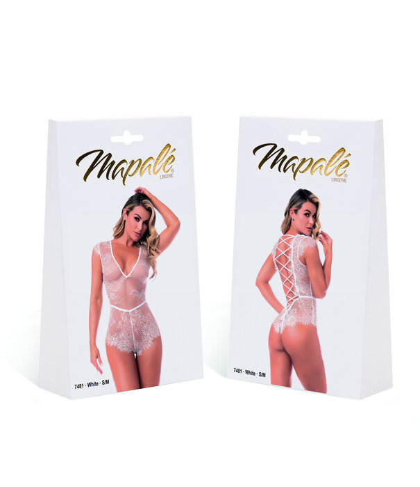 Mapalé Romper/Babydoll - L/XL - Wit