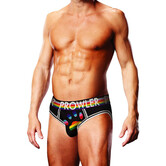 Oversized Paw Open Brief - M - Zwart