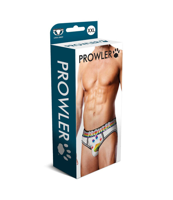 Prowler Oversized Paw Open Brief - XXL - Wit