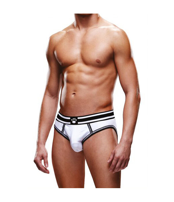 Prowler Open Brief - XS - Wit/Zwart