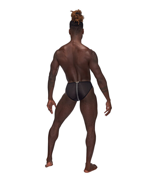Male Power Landing Strip Bikini Slip - S