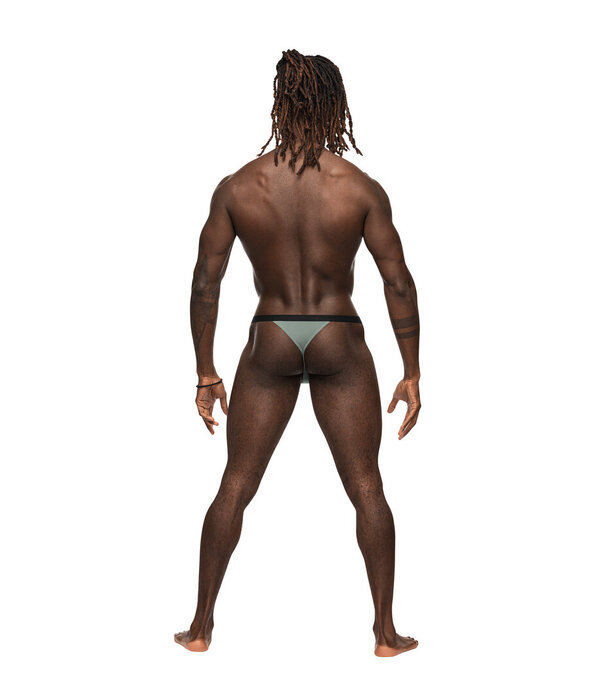Male Power Micro V Thong - S/M - Jade