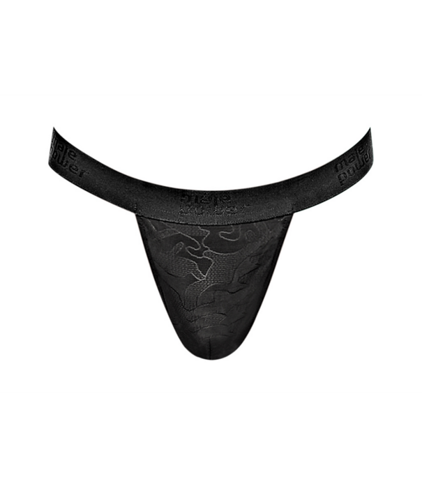 Male Power Micro G-String V - L/XL - Zwart