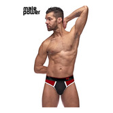 Panel Thong - L/XL - Zwart/Rood