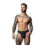 Snap Off Tanga - S/M - Zwart