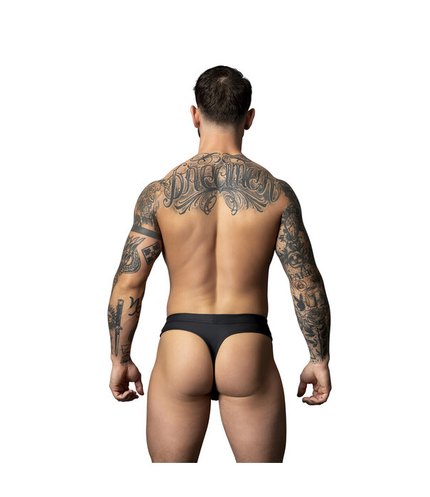 Male Power Snap Off Tanga - S/M - Zwart