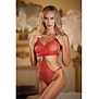 Halter Ouverte Lace Teddy
