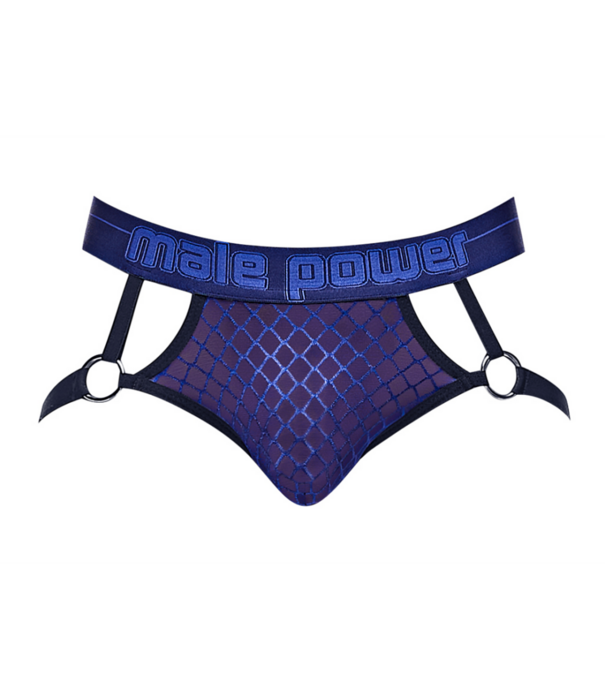 Male Power Jock Ring - L/XL - Marineblauw