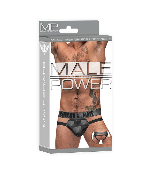 Male Power Cut Out Jock - L/XL