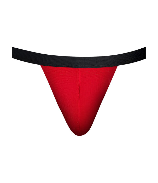 Male Power Jock - L/XL - Rood/Zwart