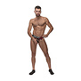 Cockring Jock met Zwarte Cockring - L/XL - Bordeau