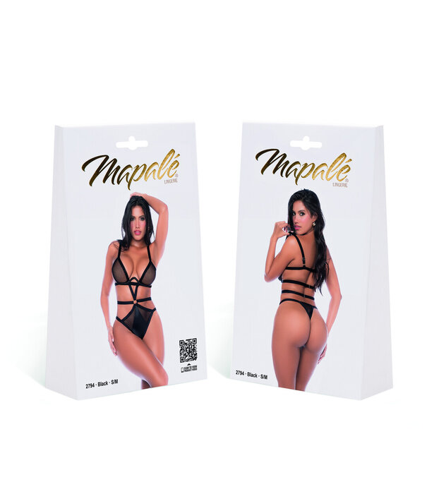 Mapalé Bodysuit - S/M - Zwart