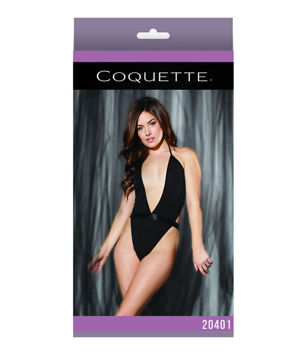 Coquette Halter Teddy - One Size
