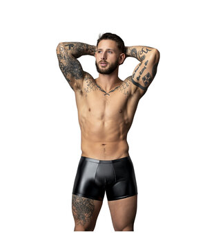 Wetlook Pouch Short - XL - Zwart