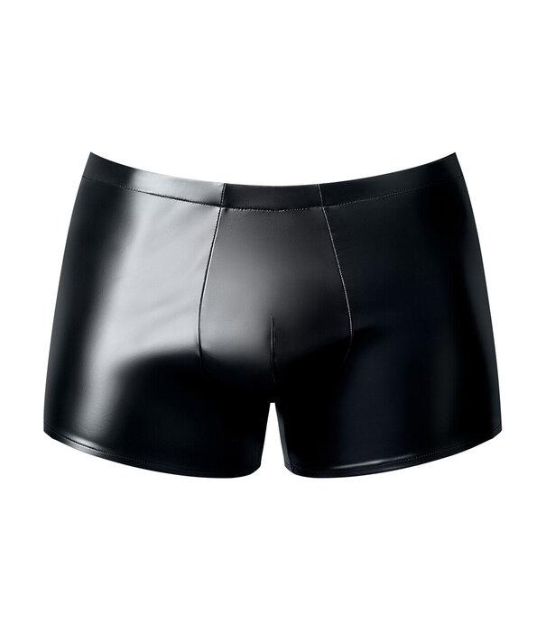 Male Power Wetlook Pouch Short - L - Zwart