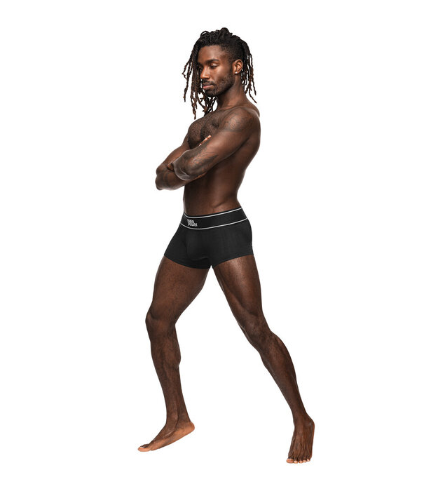 Male Power Pouch Short - L - Zwart