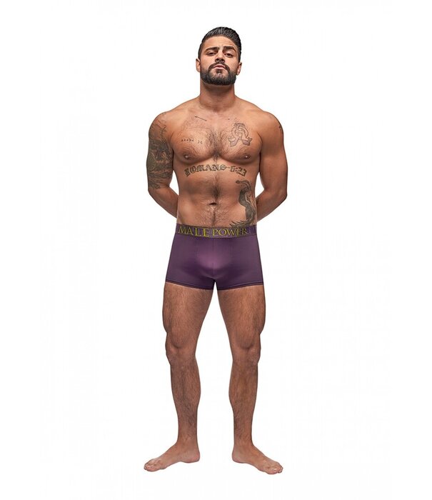 Male Power Versterker Kort - S - Aubergine