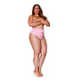 Hoge Taille Kanten Onderbroek - 1X - Roze