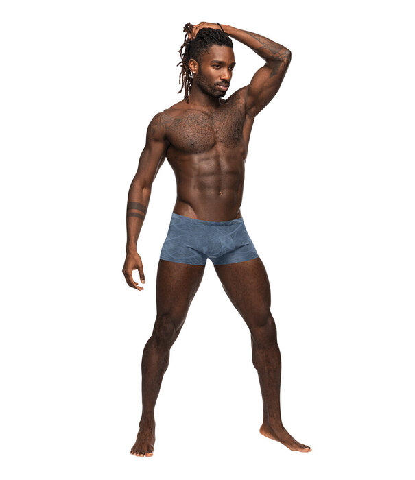 Male Power Mini Short - L - Blauw