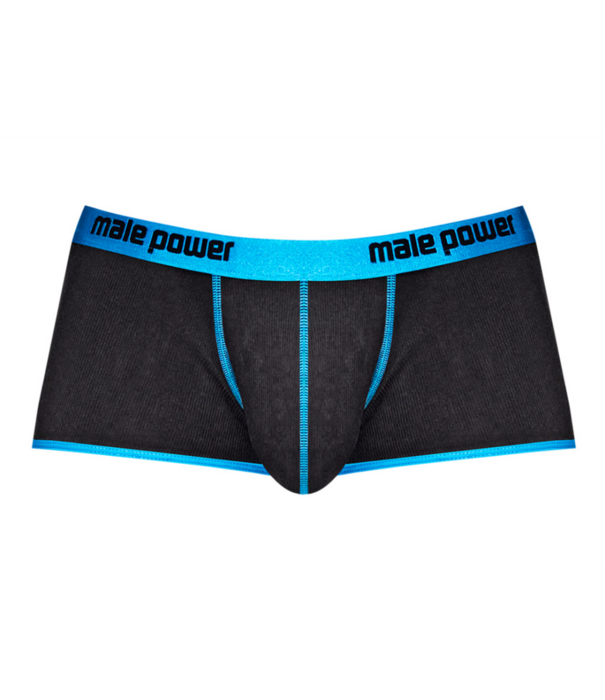 Male Power Uplift Mini Short - L - Zwart