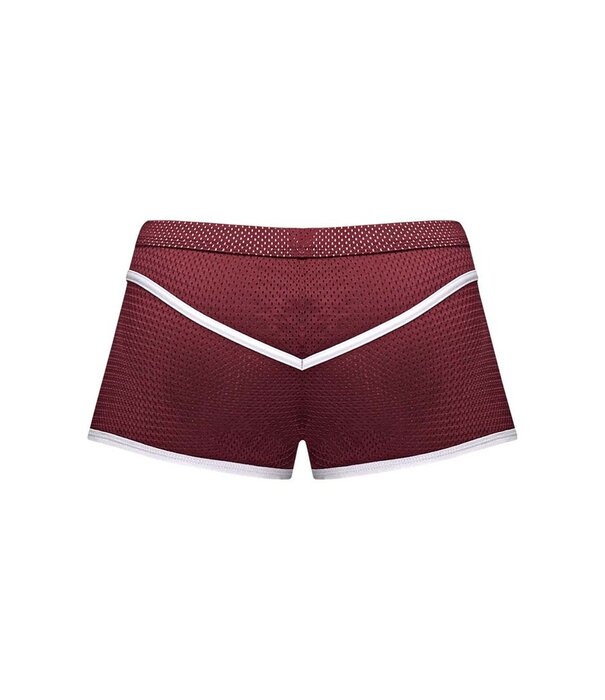 Male Power Mini Short - M - Bordeauxtint