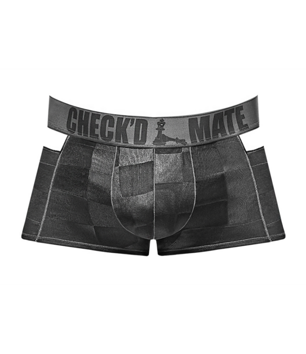 Male Power Cutout Shorts - S - Zwart