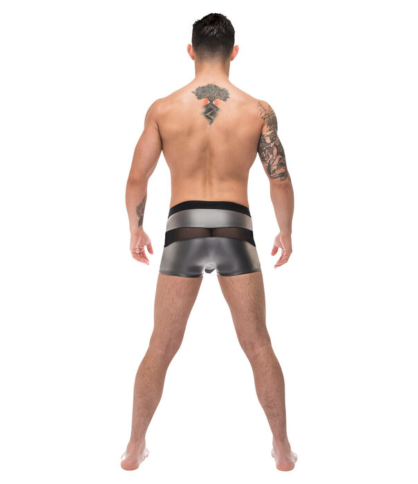 Male Power Shorts - S - Grijs