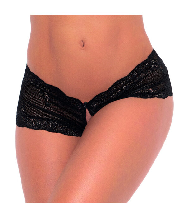 Mapalé Kantloze Boyshort - L/XL - Zwart