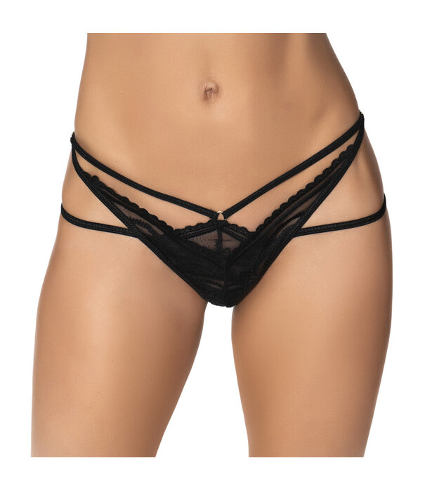 Mapalé Strappy Panty - M/L - Zwart