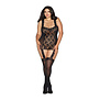 Lace-Up Back Garter Jurk