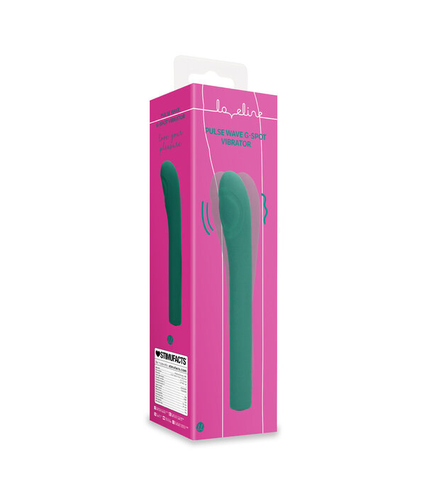 Loveline by Shots Pulse Wave G-Spot Vibrator - Groene Kristal
