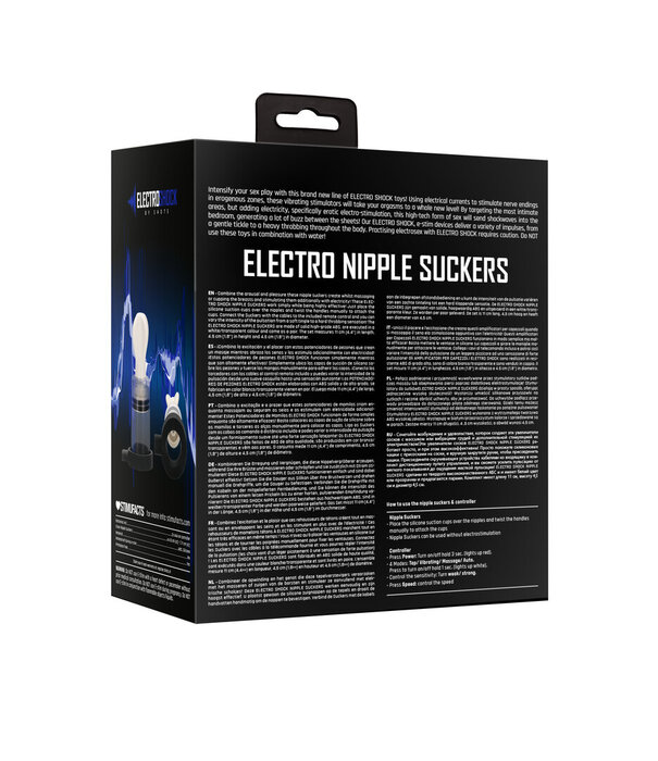 ElectroShock by Shots E-Stimulation Bi-Polar Tepelzuigers