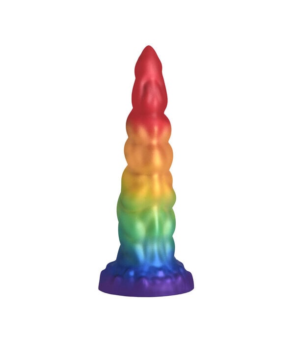 Magic Rider - Eenhoorn Silicone Dildo - Regenboog
