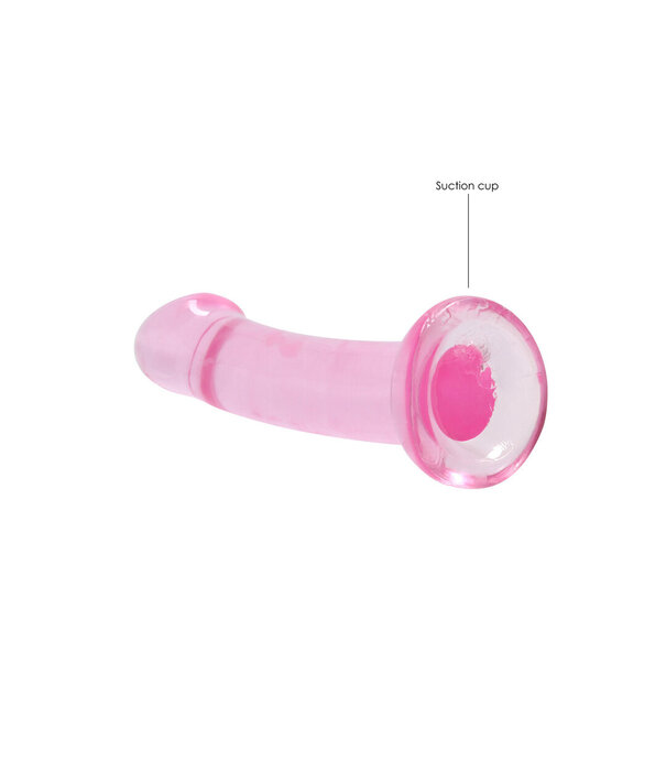 RealRock by Shots Niet-realistische dildo met zuignap - 7 / 17 cm