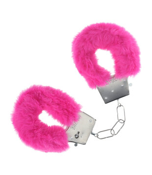Classic Fluffy Handboeien - Roze