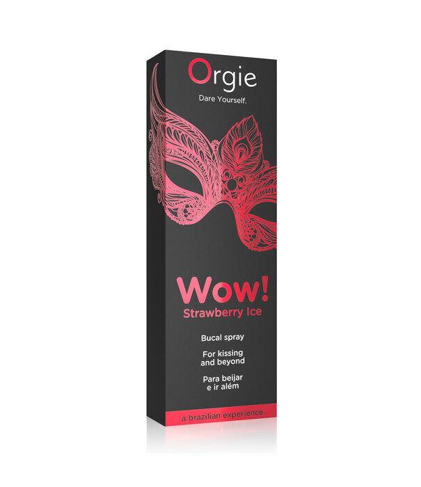 Orgie Wow! Aardbeienijs - Bucal Spray - 0,34 fl oz / 10 ml